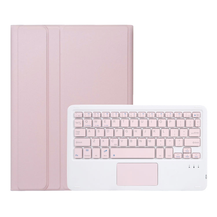 For Huawei MatePad 11.5 S 2024 AH20-A Ultra-thin Detachable Bluetooth Keyboard Leather Tablet Case with Touchpad(Pink White) - Others Keyboard by PMC Jewellery | Online Shopping South Africa | PMC Jewellery | Buy Now Pay Later Mobicred