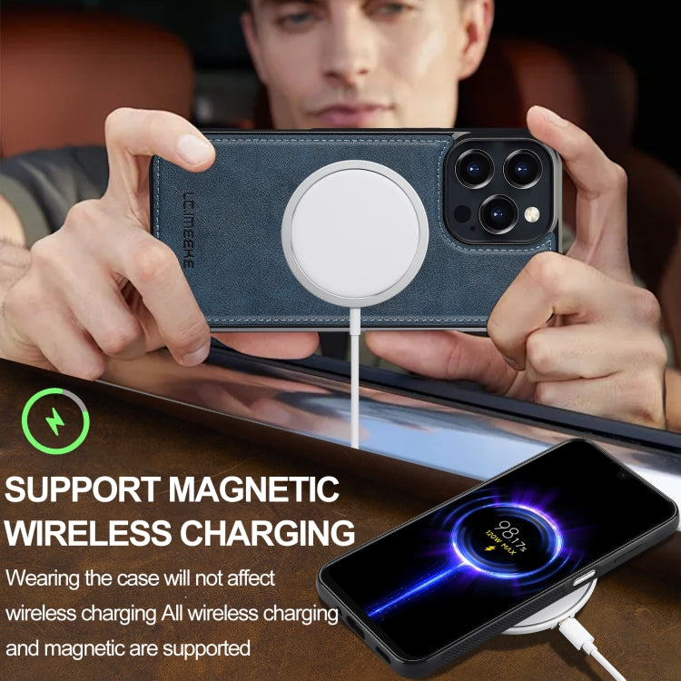 For iPhone 16 Pro Max LC.IMEEKE Magsafe Phone Case(Blue) - free shipping - PMC Jewellery - Order now!