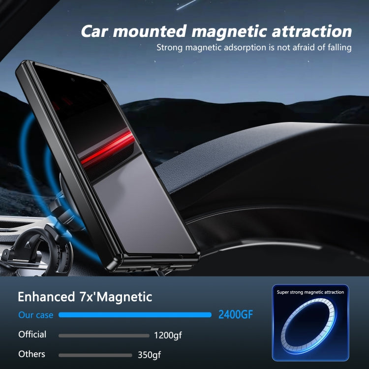 For Honor Magic V2 RSR Porsche Design Gold Medal Rotating Folding Series Ring Holder Phone Case(Red) - Honor Cases by PMC TechLife | Online Shopping South Africa | PMC TechLife | Buy Now Pay Later Mobicred