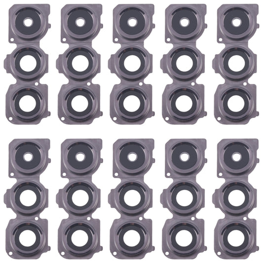 For Samsung Galaxy M34 5G SM-M346B 10pcs Rear Camera Lens Cover(Black) - Galaxy M Series Parts by PMC Jewellery | Online Shopping South Africa | PMC Jewellery | Buy Now Pay Later Mobicred