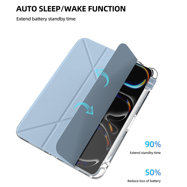 For iPad Pro 11 2024 mutural Y-Shape Deformation Leather Tablet Case(Green) - free shipping - PMc TechLife - Order now!