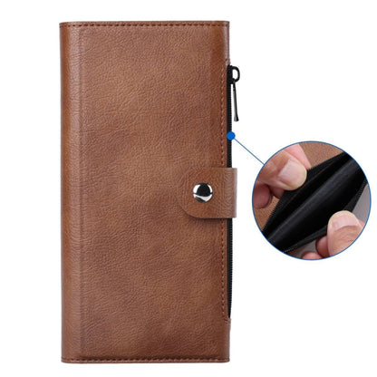 For iPhone 16 Pro ViLi GVS-C Series MagSafe Magnetic RFID Leather Flip Phone Case(Brown) - iPhone 16 Pro Cases by ViLi | Online Shopping South Africa | PMC Jewellery | Buy Now Pay Later Mobicred