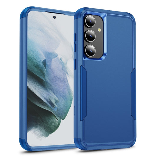 For Samsung Galaxy S25 5G TPU + PC Shockproof Protective Phone Case(Royal Blue) - Galaxy S25 5G Cases by PMC Jewellery | Online Shopping South Africa | PMC Jewellery | Buy Now Pay Later Mobicred