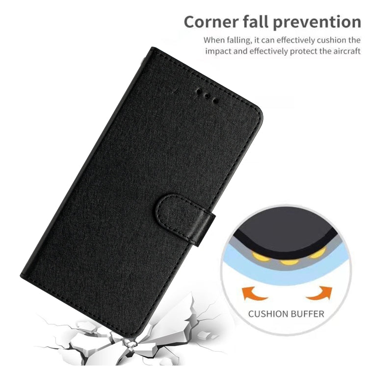 For Samsung Galaxy S25 Ultra 5G Silk Texture Horizontal Flip Leather Phone Case(Black) - free shipping - PMC Jewellery - Order now!