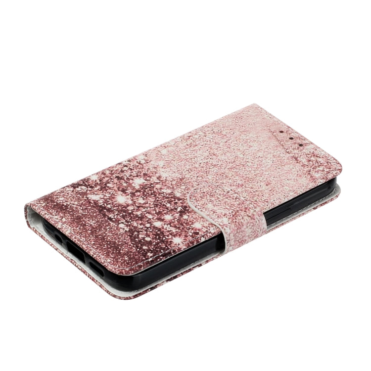 For Samsung Galaxy S25 Ultra 5G Colored Drawing Marble Pattern Leather Phone Case(Rose Gold) - Galaxy S25 Ultra 5G Cases by PMC Jewellery | Online Shopping South Africa | PMC Jewellery | Buy Now Pay Later Mobicred