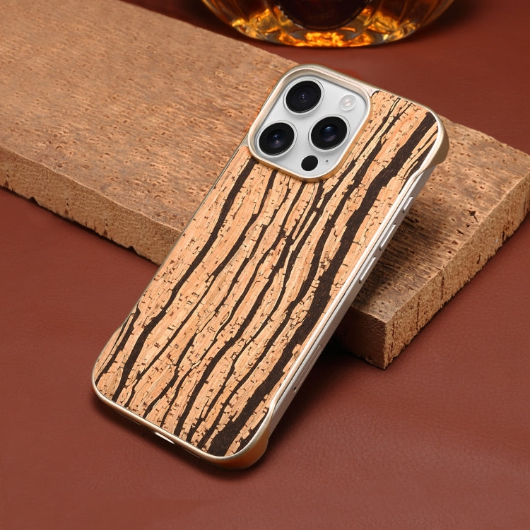 For iPhone 16 Pro Max Denior A18 WoodenPaint MagSafe Phone Case(Tree Pattern) - iPhone 16 Pro Max Cases by Denior | Online Shopping South Africa | PMC Jewellery | Buy Now Pay Later Mobicred