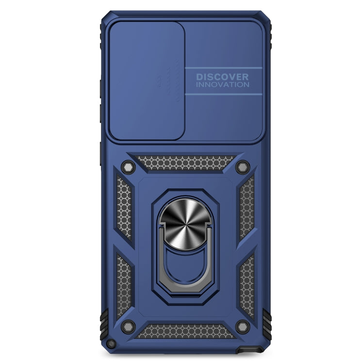 For Samsung Galaxy S25 Ultra 5G Sliding Camshield Holder Phone Case(Blue) - Galaxy S25 Ultra 5G Cases by PMC Jewellery | Online Shopping South Africa | PMC Jewellery | Buy Now Pay Later Mobicred