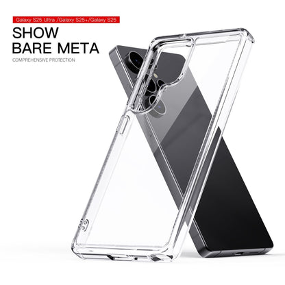 For Samsung Galaxy S25 5G Crystal Clear TPU Hybrid PC Phone Case(Transparent) - Galaxy S25 5G Cases by PMC Jewellery | Online Shopping South Africa | PMC Jewellery | Buy Now Pay Later Mobicred