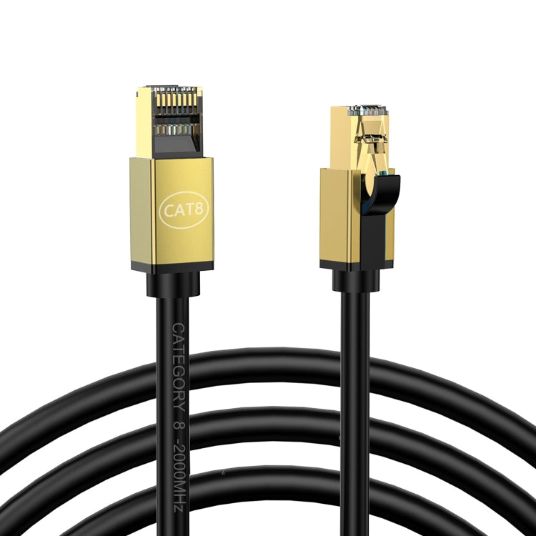 20m Home Fiber Bandwidth 10 Gigabit CAT8 Network Cable(Gold) - free shipping - PMC TechLife - Order now!