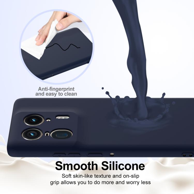 For Motorola Edge 50 Ultra Shockproof Silicone Magsafe Phone Case(Navy Blue) - free shipping - PMC TechLife - Order now!