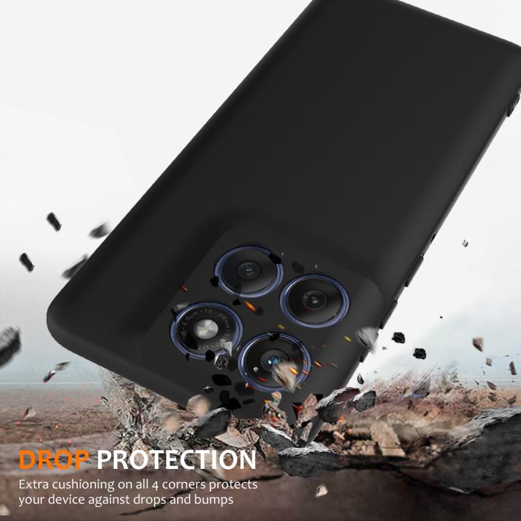 For Motorola Edge 60 Pro Shockproof Silicone Magsafe Phone Case(Black) - free shipping - PMC TechLife - Order now!