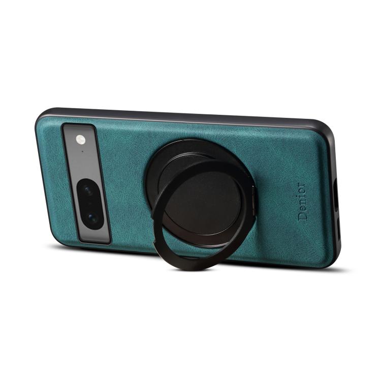 For Google Pixel 7 Denior A14 Skin Feel Rotating Holder MagSafe Phone Case(Blue) - free shipping - PMC TechLife - Order now!