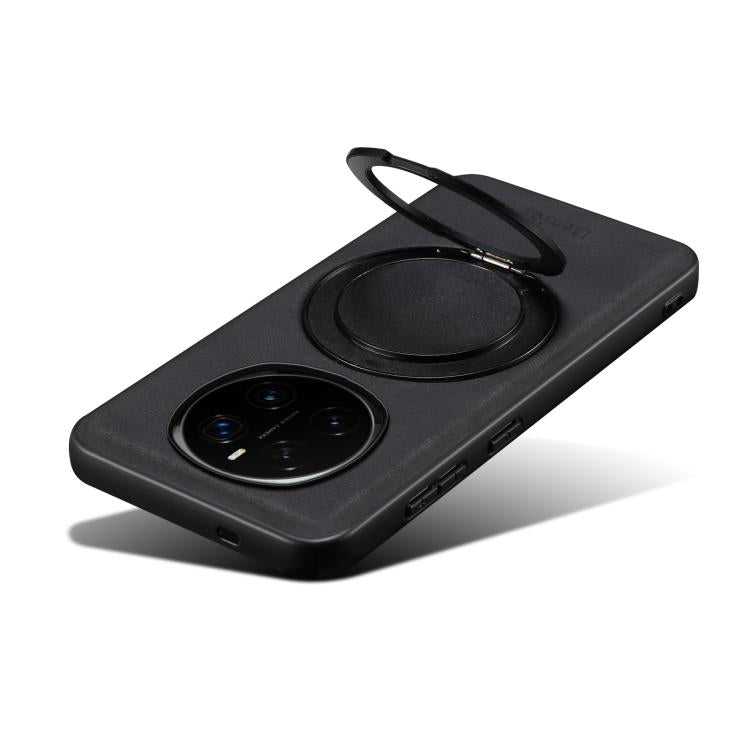For Honor Magic7 Pro Denior A14 Skin Feel Rotating Holder MagSafe Phone Case(Black) - free shipping - PMC TechLife - Order now!