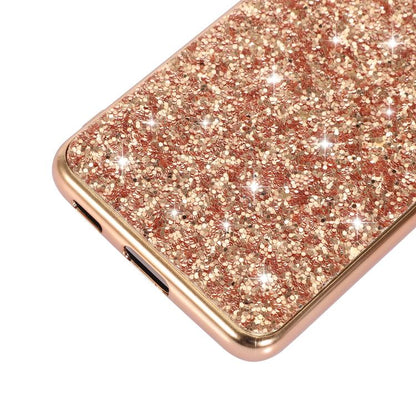 For Samsung Galaxy S25 5G Glitter Powder Shockproof TPU Phone Case(Silver) - Galaxy S25 5G Cases by PMC Jewellery | Online Shopping South Africa | PMC Jewellery | Buy Now Pay Later Mobicred