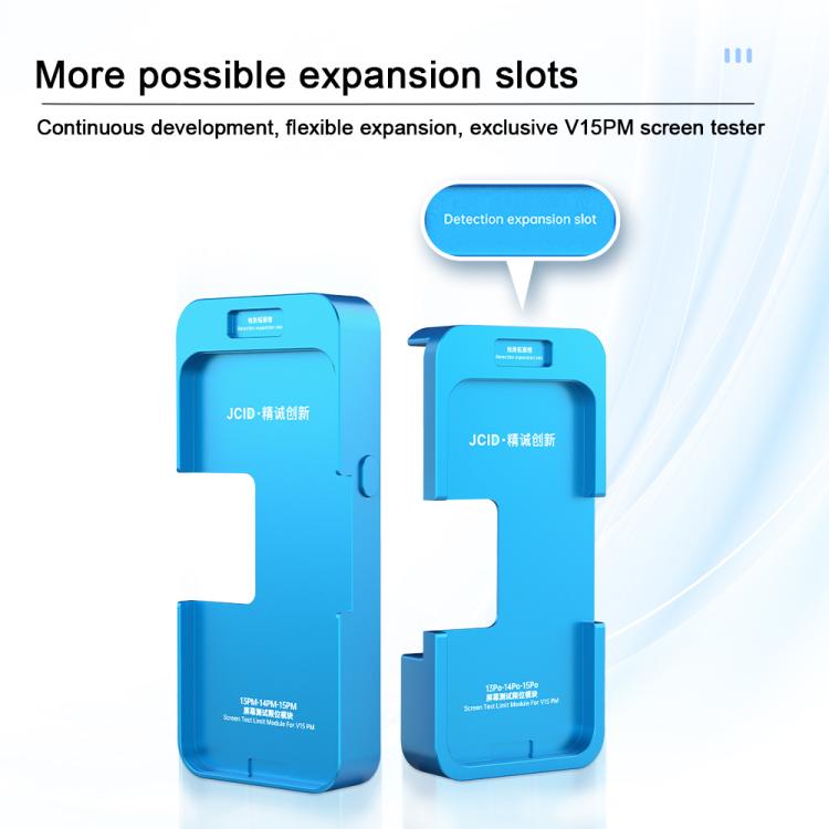 JCID V15PM Specialized EDP Model Screen Test Limit Module for iPhone 13 Pro - 15 Pro Series - free shipping - PMC TechLife - Order now!