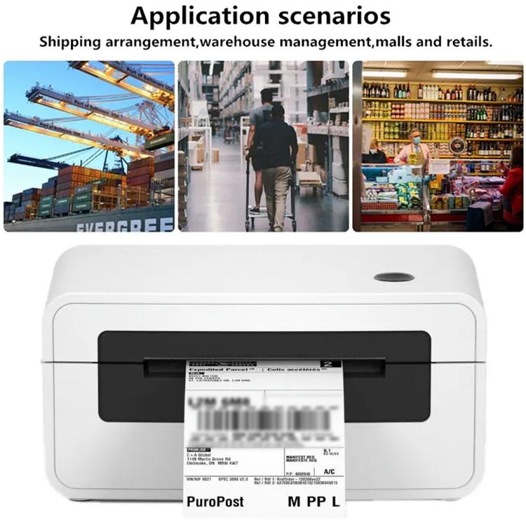 HPRT N41 Bluetooth Version Express Electronic Waybill Printer, Plug:US Plug(White) - Printer by PMC TechLife | Online Shopping South Africa | PMC TechLife | Buy Now Pay Later Mobicred
