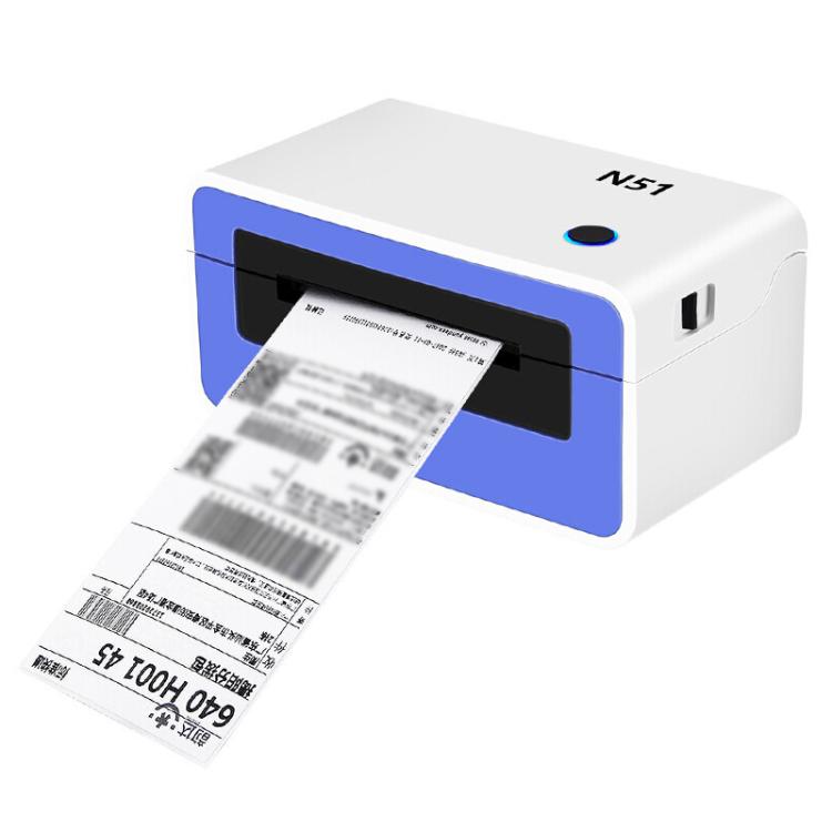 HPRT N51 Computer Version Express Electronic Waybill Printer, Plug:EU Plug(White) - Printer by PMC TechLife | Online Shopping South Africa | PMC TechLife | Buy Now Pay Later Mobicred