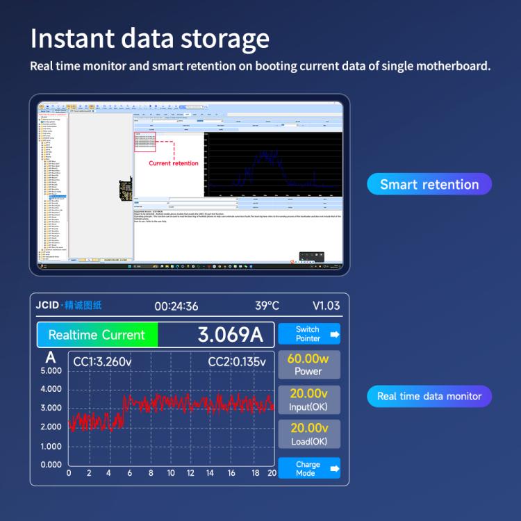 JCID iBooter Surface Current Analyzer for Surface Series - free shipping - PMC TechLife - Order now!