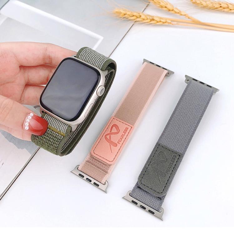 For Apple Watch 42mm / 41mm / 40mm / 38mm Fearless Trail Loop Nylon Band(Orange) - free shipping - PMc TechLife - Order now!