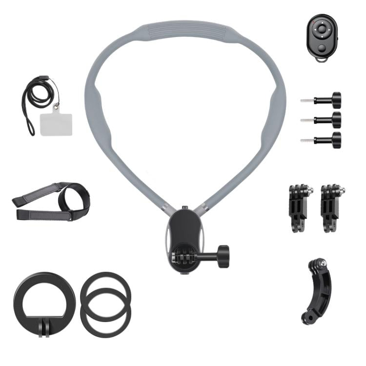 Magnetic Neck Mount Anti-shake Bracket, Type:12 in 1 Remote - free shipping - PMC TechLife - Order now!