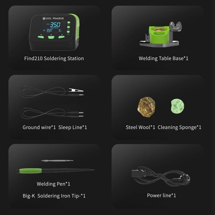 2uul FD01 Find210 60W High-Power AC Transformer Soldering Station, Plug:US Plug - free shipping - PMc TechLife - Order now!