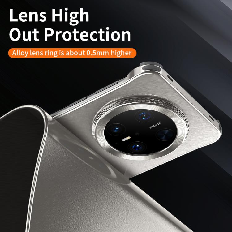 For Huawei Mate 60 Pro Micro Frosted Metal Phone Case(Green) - Huawei Cases by PMC TechLife | Online Shopping South Africa | PMC TechLife | Buy Now Pay Later Mobicred