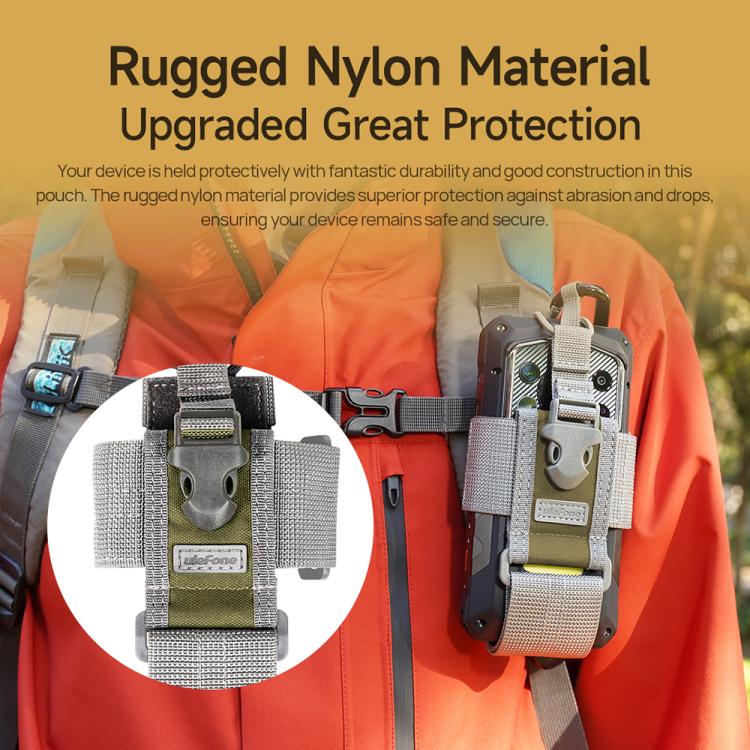 Ulefone Armor Holster Multi-Purpose Phone Pouch Waist Bag(Grey) - free shipping - PMC TechLife - Order now!