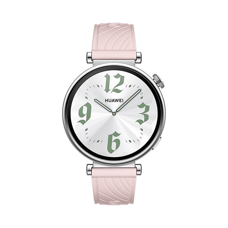 Kalebol 18mm Universal Textured Silicone Silver Buckle Strap(Pink) - free shipping - PMc TechLife - Order now!