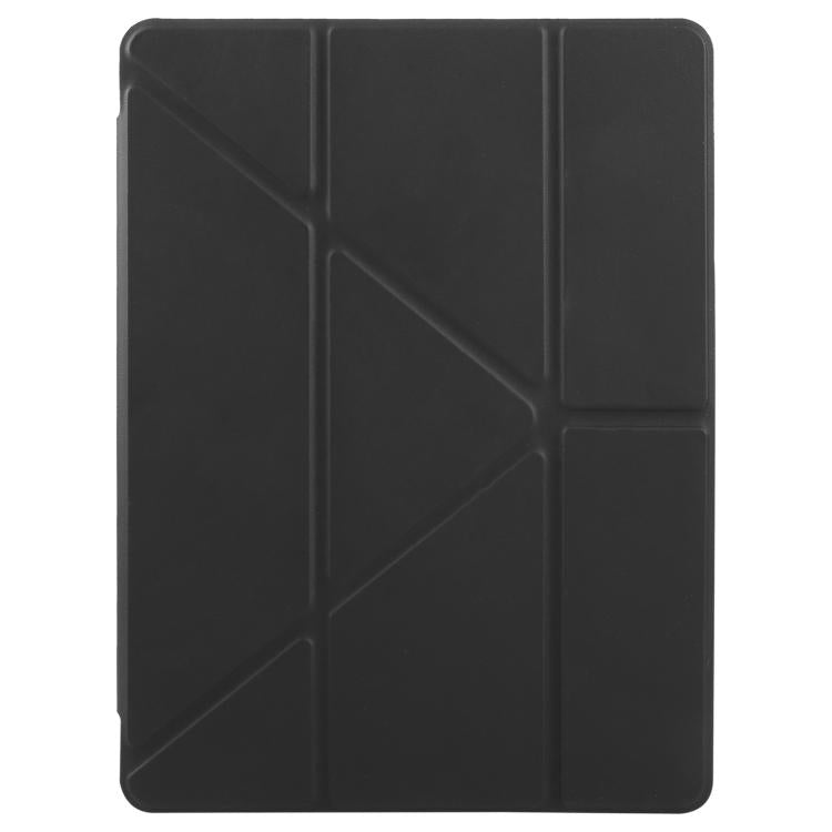 For iPad Pro 11 2024 ZGA Genre Series Y-Fold Leather Tablet Case with Pen Slot(Black) - free shipping - PMc TechLife - Order now!