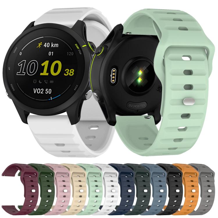 20mm Kalebol Wave Pattern Studded Buckle Silicone Watch Band(Grey) - free shipping - PMc TechLife - Order now!