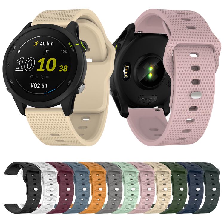 20mm Kalebol Dot Studded Buckle Silicone Watch Band(Rose Pink) - 20mm Bands by Kalebol | Online Shopping South Africa | PMc TechLife | Buy Now Pay Later Mobicred