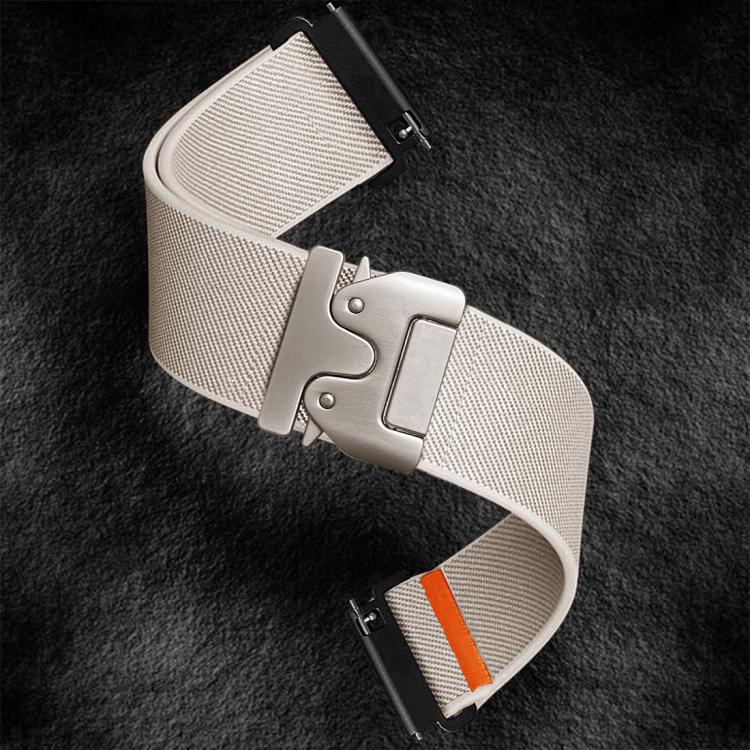 20mm Parachute Buckle Elastic Nylon Watch Band(Starlight) - 20mm Bands by PMc TechLife | Online Shopping South Africa | PMc TechLife | Buy Now Pay Later Mobicred