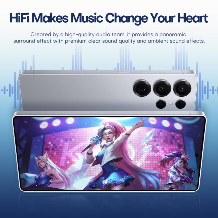 F10 / S25 Ultra, 2GB+16GB, 6.75 inch Android 8.1 MTK6753 Octa Core, Network: 3G, Dual SIM, Plug:UK Plug(Titanium Sliver) - free shipping - PMc TechLife - Order now!