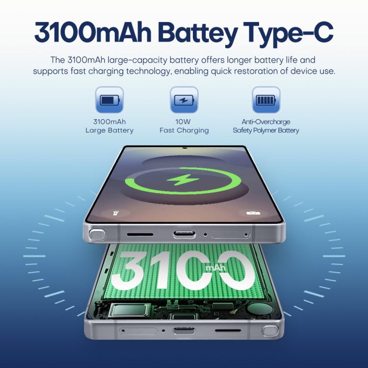 F10 / S25 Ultra, 2GB+16GB, 6.75 inch Android 8.1 MTK6753 Octa Core, Network: 3G, Dual SIM, Plug:EU Plug(Titanium Black) - free shipping - PMc TechLife - Order now!