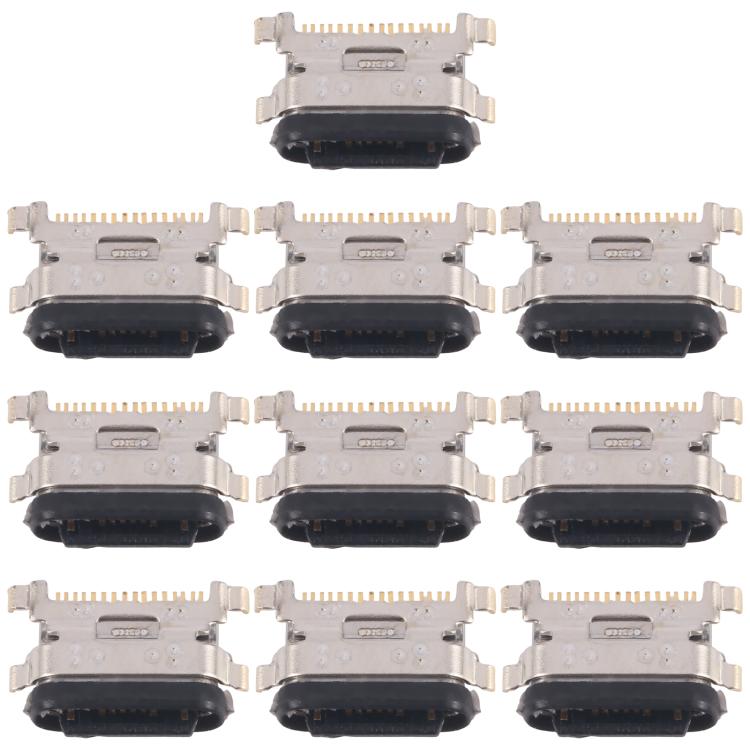For Xiaomi Redmi K40 Gaming 10pcs Original Charging Port Connector - Tail Connector by PMc TechLife | Online Shopping South Africa | PMc TechLife | Buy Now Pay Later Mobicred