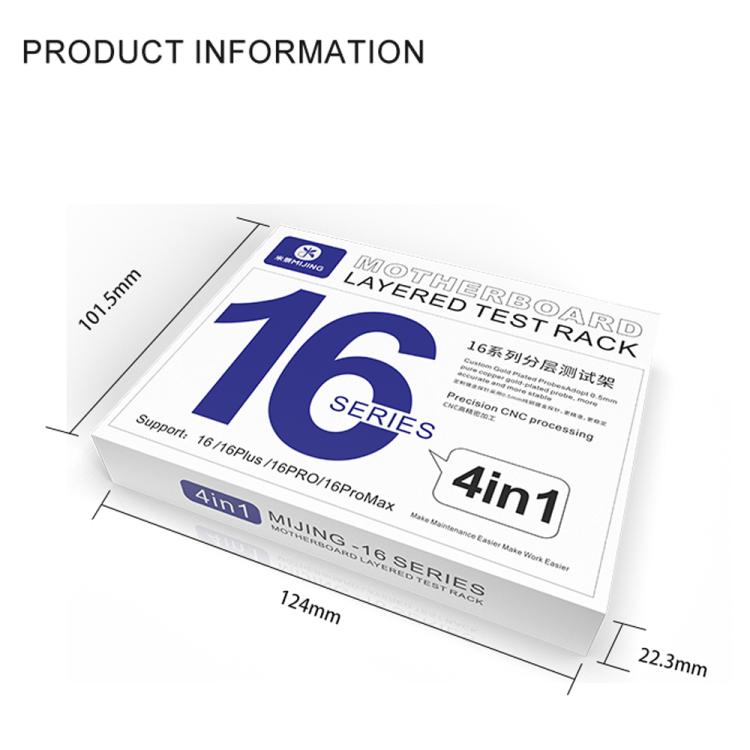 Mijing C24 Pro Motherboard Layered Testing Fixture for iPhone 16 Series - free shipping - PMC TechLife - Order now!