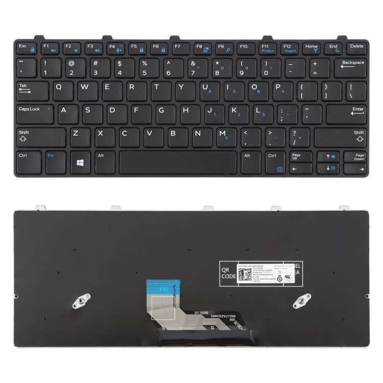 US Version Laptop Keyboard for Dell Latitude 3180 3189 3380(Black) - free shipping - PMC TechLife - Order now!