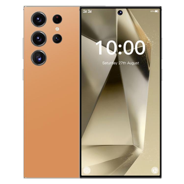 S24 Ultra / S7, 4GB+128GB, 6.75 inch Android 10 MTK6750 Octa Core, Network: 4G, Dual SIM, Plug:EU Plug(Orange) - free shipping - PMc TechLife - Order now!