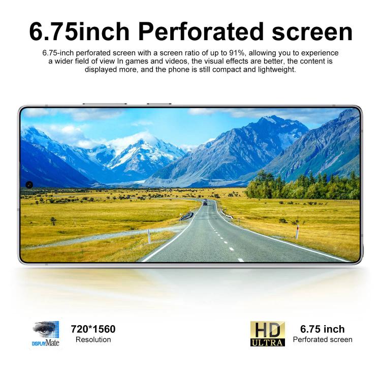 S25 Ultra / S11, 4GB+64GB, 6.75 inch Android 12 MTK6762 Octa Core, Network: 4G, Dual SIM, Plug:EU Plug(Light Blue) - free shipping - PMc TechLife - Order now!