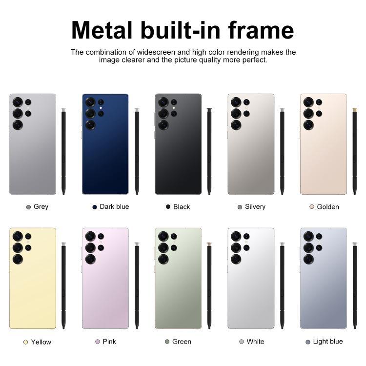 S25 Ultra / S11, 4GB+64GB, 6.75 inch Android 12 MTK6762 Octa Core, Network: 4G, Dual SIM, Plug:US Plug(White) - free shipping - PMc TechLife - Order now!