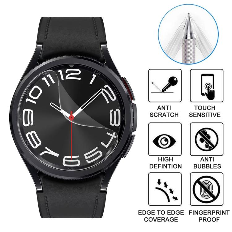 For Samsung Galaxy Watch6 Classic 43mm 5pcs xDfind Soft Hydrogel Film Full Cover Front Protector - free shipping - PMc TechLife - Order now!