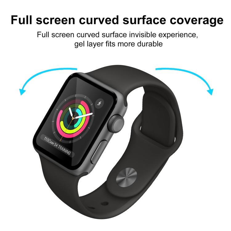 For Apple Watch Series 3&2&1 38mm 2pcs xDfind Curved 3D Composite Material Soft Film Screen Protector - free shipping - PMc TechLife - Order now!