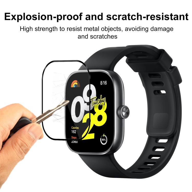 For Xiaomi Redmi Watch 4 2pcs xDfind Curved 3D Composite Material Soft Film Screen Protector - free shipping - PMc TechLife - Order now!
