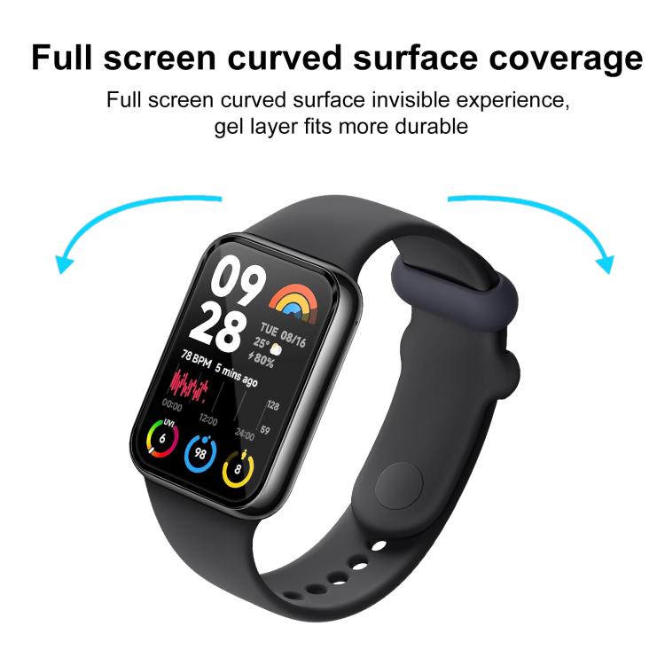 For Xiaomi Mi Band 8 Pro 2pcs xDfind Curved 3D Composite Material Soft Film Screen Protector - free shipping - PMc TechLife - Order now!