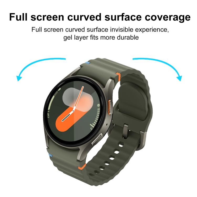 For Samsung Galaxy Watch7 44mm 2pcs xDfind Curved 3D Composite Material Soft Film Screen Protector - free shipping - PMc TechLife - Order now!