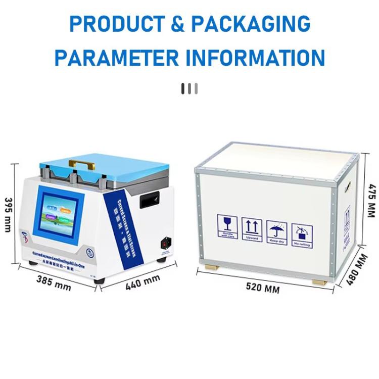 YYD YD-639 UV Curing Laminating Defoaming All-in-One, Plug:US Plug - free shipping - PMC TechLife - Order now!