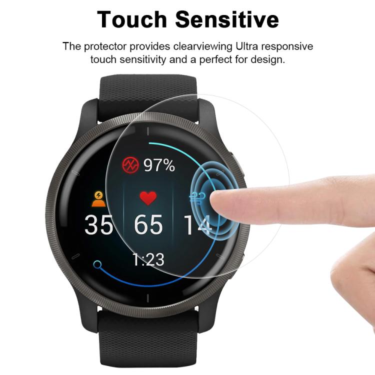 For Garmin Venu 2 5pcs xDfind Soft Hydrogel Film Full Cover Front Protector - free shipping - PMC TechLife - Order now!