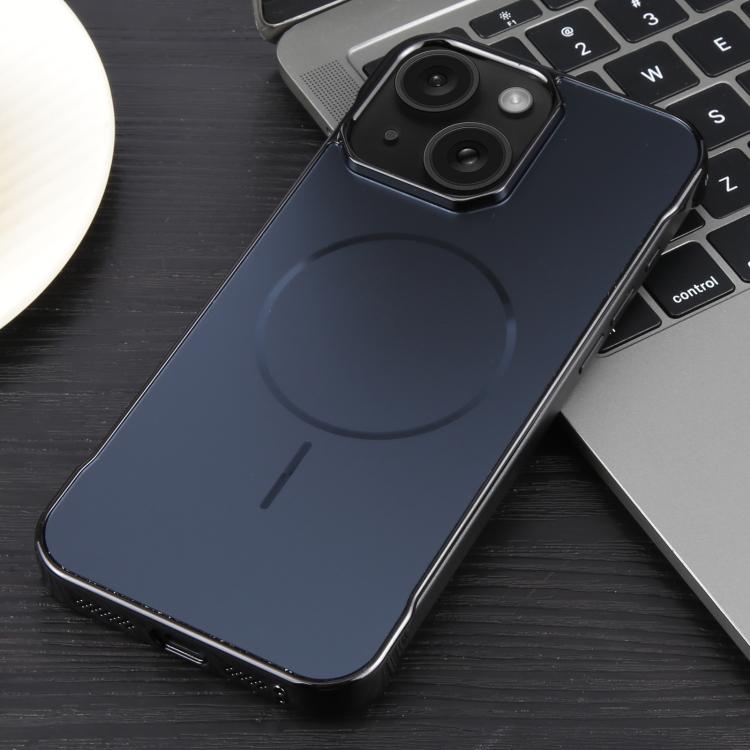For iPhone 14 / 13 Electroplating Frameless Frosted Anti-Glare PC MagSafe Phone Case(Black) - free shipping - PMC TechLife - Order now!