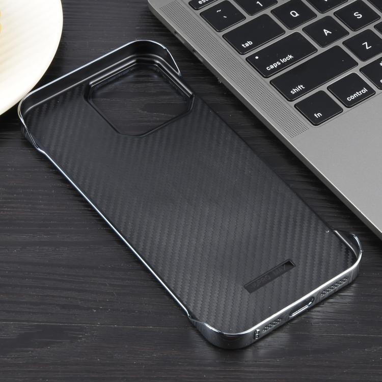 For iPhone 14 Pro Max Electroplating Frameless Frosted Anti-Glare PC MagSafe Phone Case(Silver White) - free shipping - PMC TechLife - Order now!