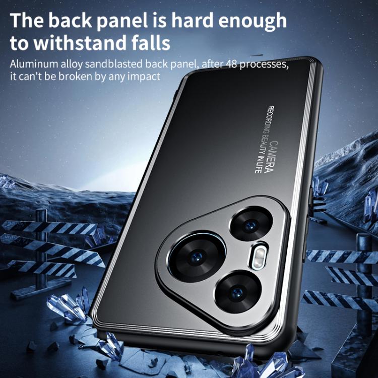 For Huawei Pura 80 5G Frosted Metal Phone Case(Black) - free shipping - PMC TechLife - Order now!